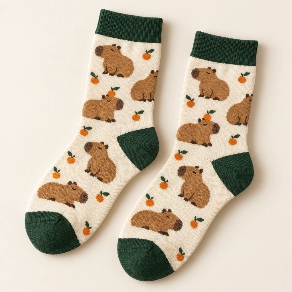 Medias Capybara — Pasito a Pasito